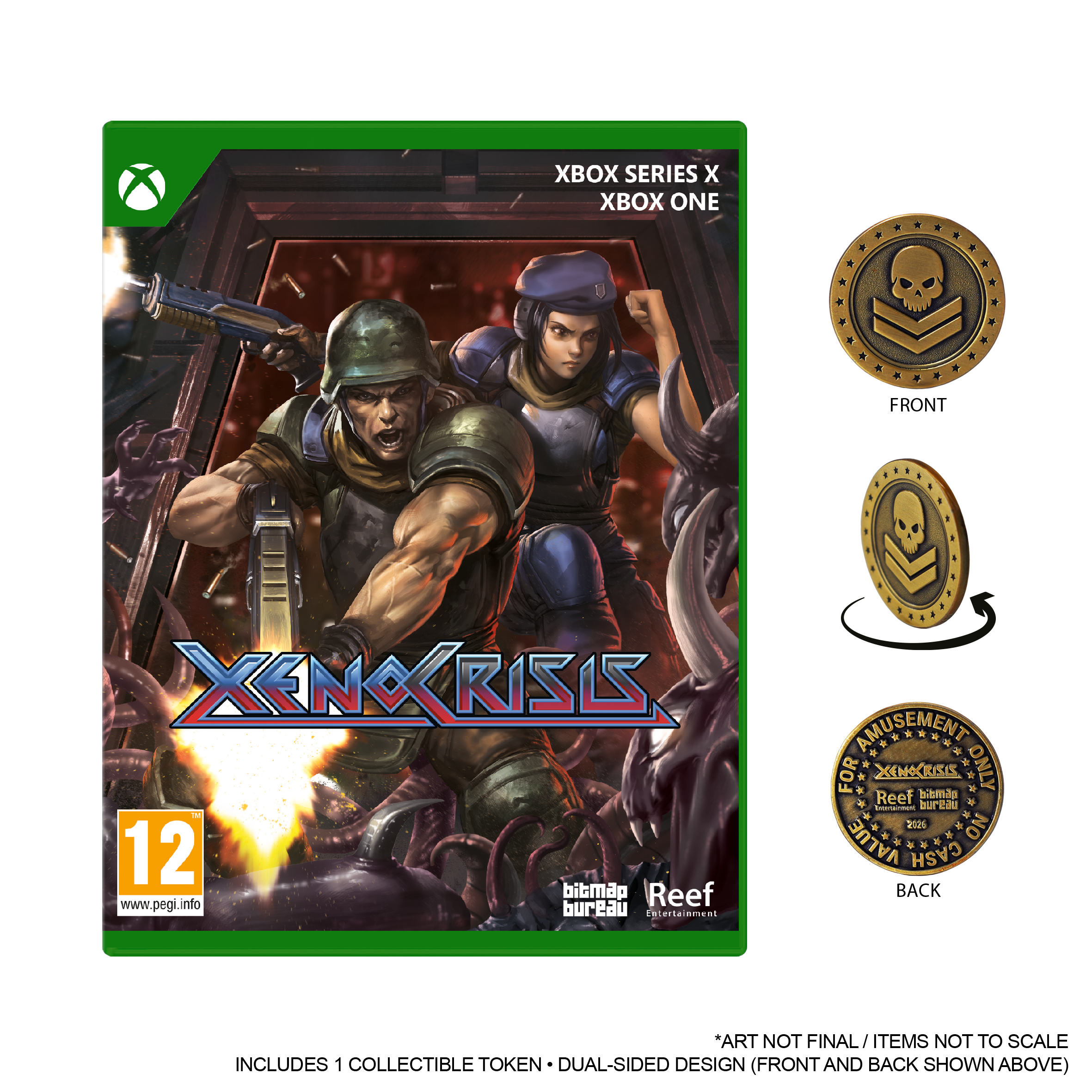 Red X Box Bit Map Xeno Crisis - Xbox Series X/ Xbox One – Bitmap Bureau (UK)